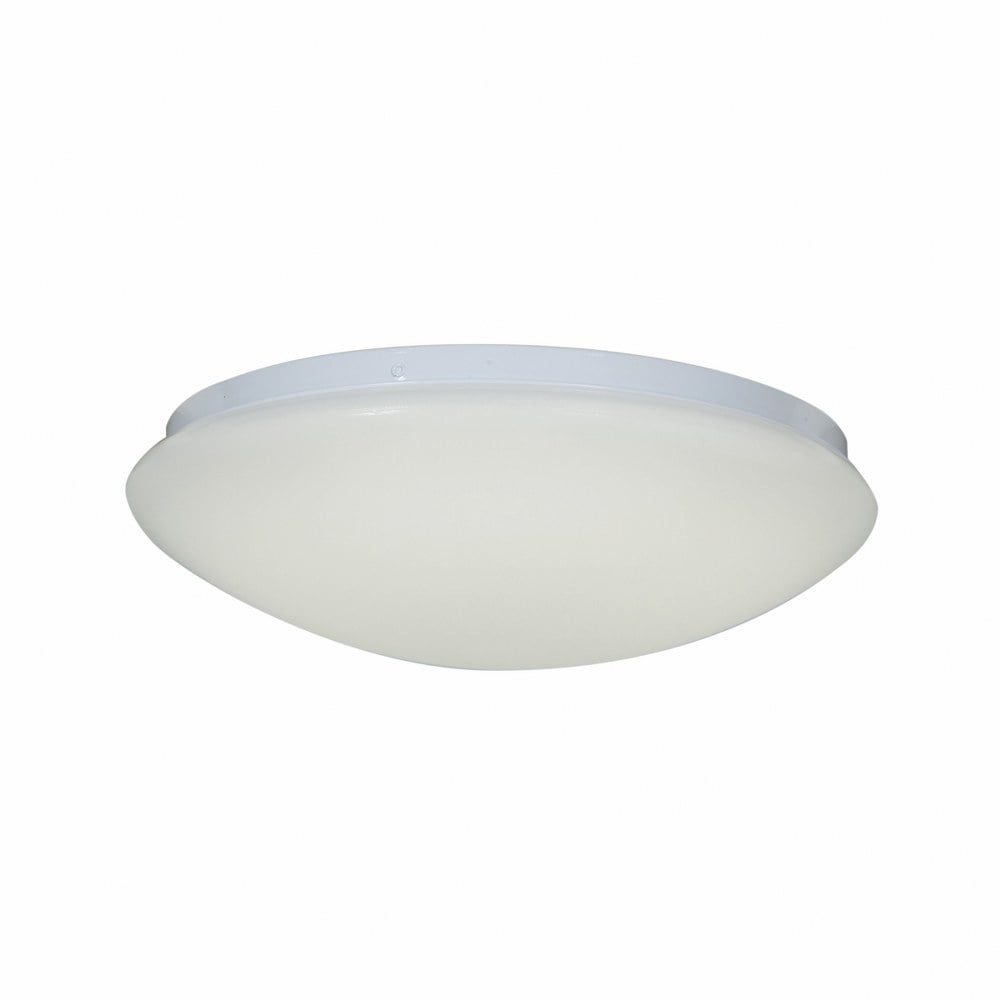 20780LEDD-WH/ACR-Access Lighting-Catch-15W 1 Led Small Flush Mount-11 Inches Wide By 4.25 Inches Tall