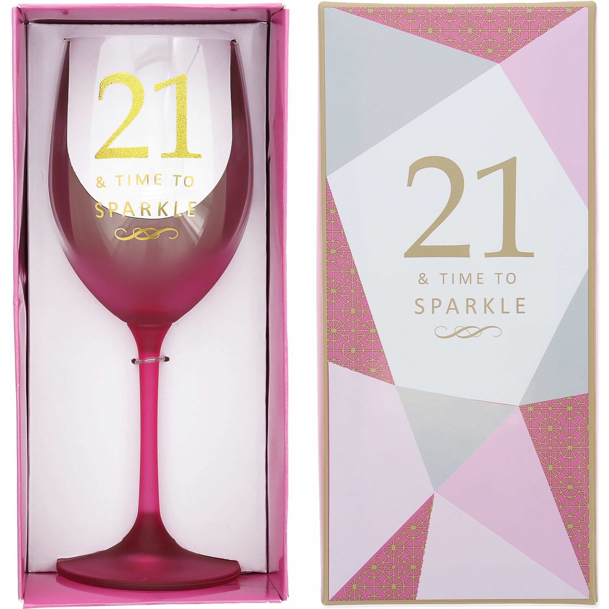21 - Gift Boxed 19 oz Crystal Wine Glass