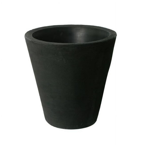 Algreen 89203 21 x 20 x 20 in. Olympus Self Watering Planter, Black