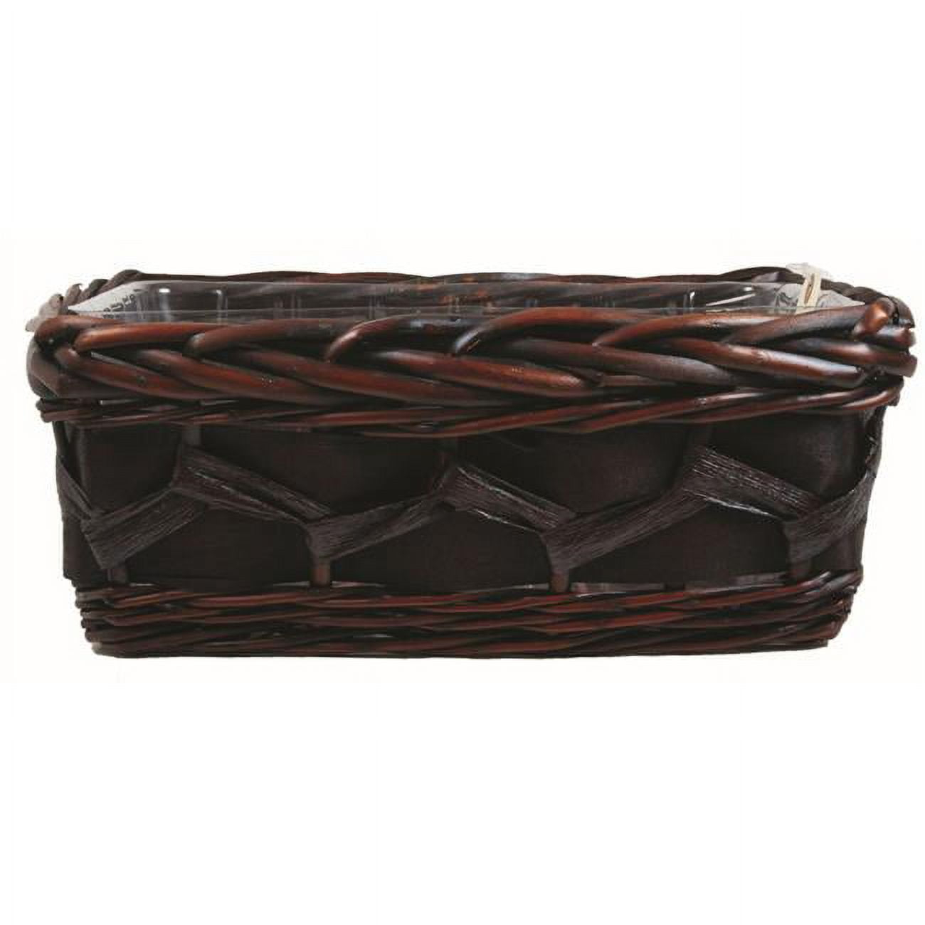 212 Main AI-2268MAH Mahogany Wicker Planter