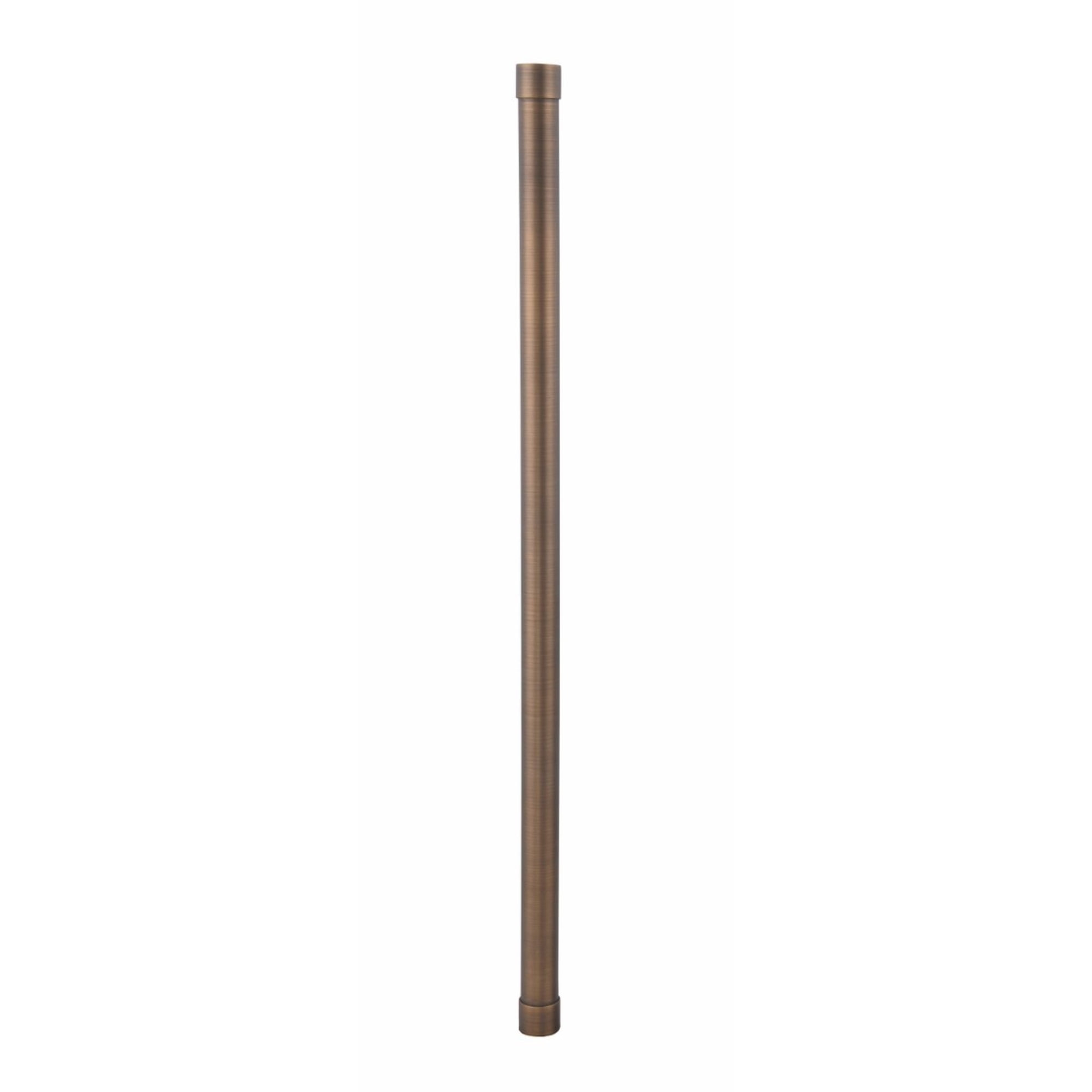 24 inch ANTIQUE BRASS LANDSCAPE EXTENSION RISER