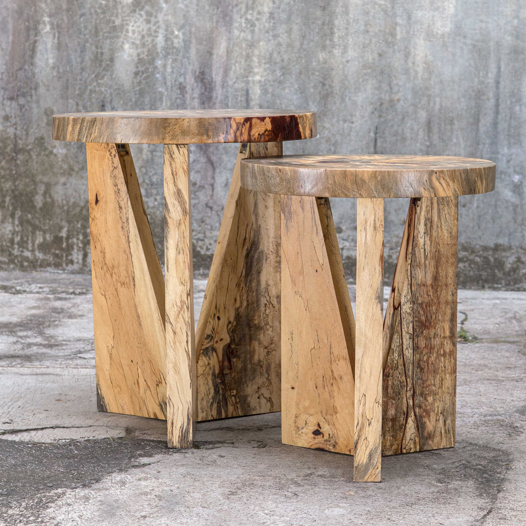 Nadet Solid Wood Nesting Tables
