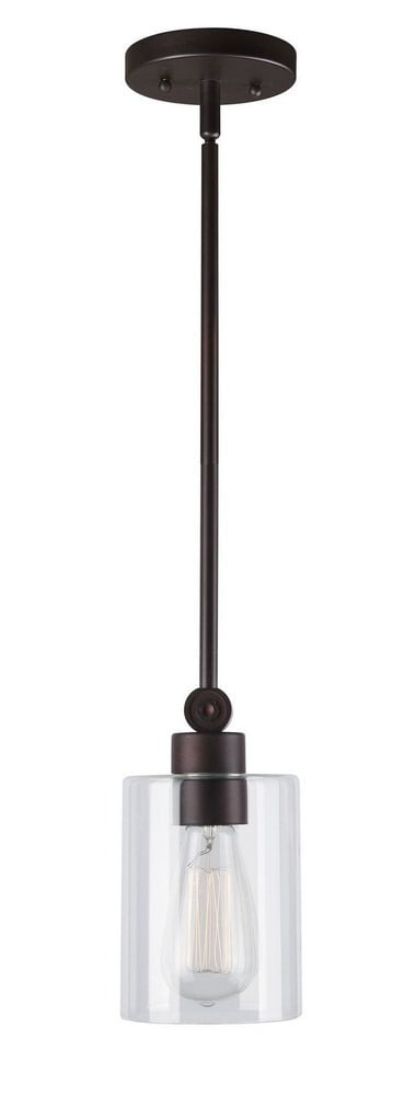 2614-01-32-Forte Lighting-Jayden - 1 Light Mini Pendant-8 Inches Tall and 4.75 Inches Wide