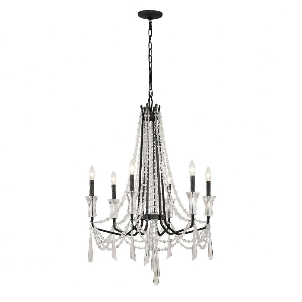 Barcelona 6 - Light Dimmable Classic / Traditional Chandelier