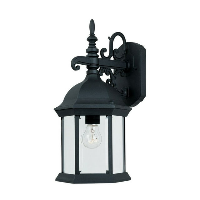 2971-BK-Designers Fountain-Devonshire - One Light Outdoor Wall Lantern