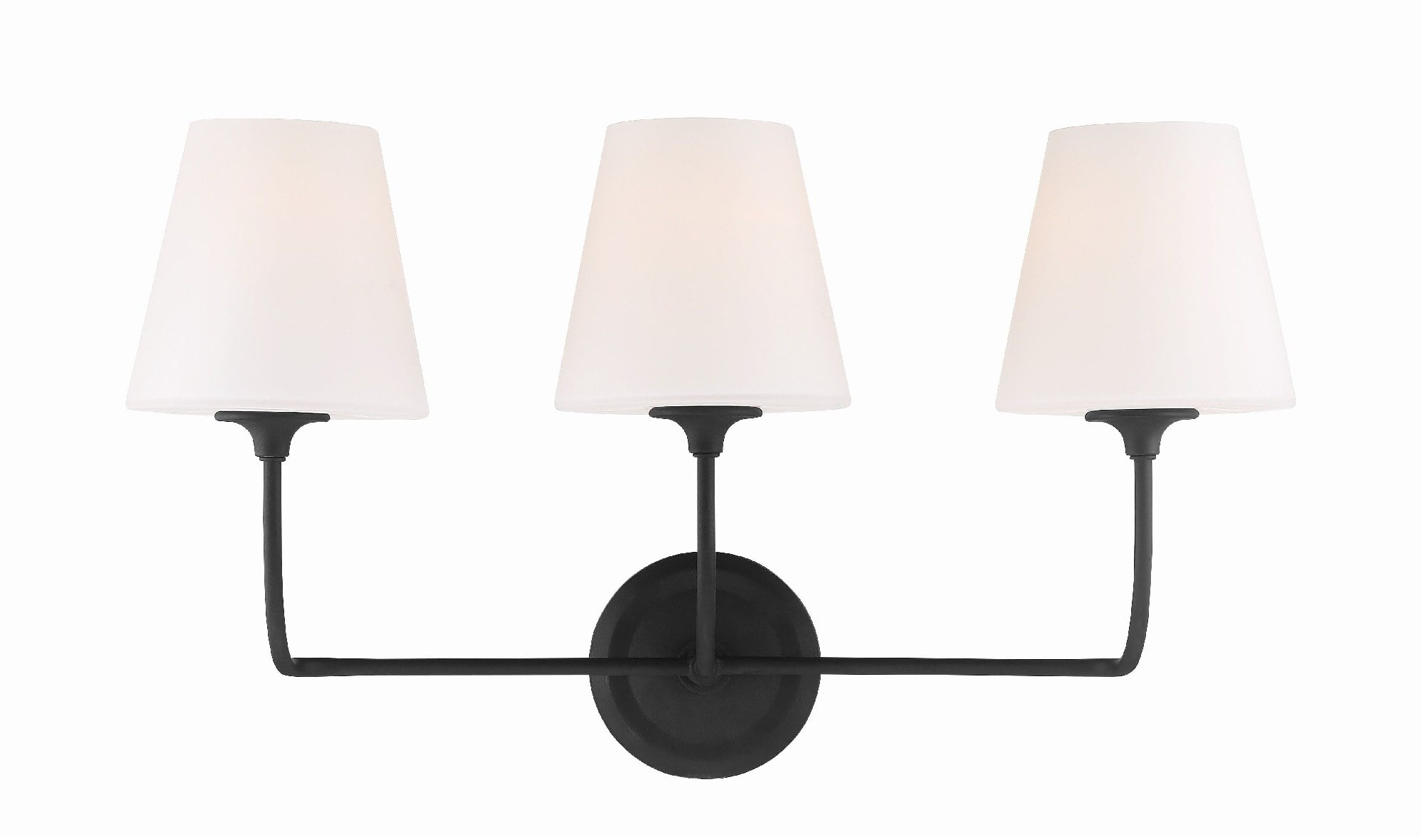 Crystorama Lighting - Bathroom Vanity - Sylvan 3 Light Bath Vanity in Classic