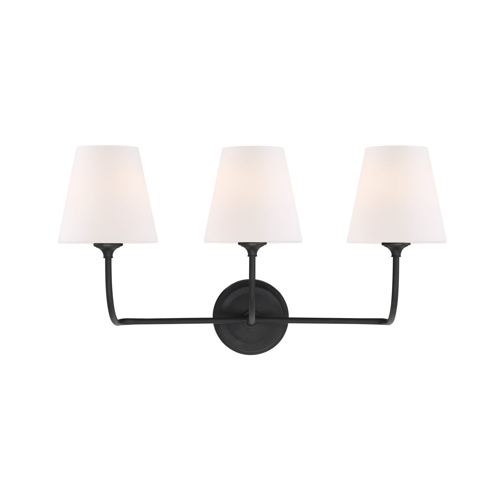 Crystorama Lighting - Bathroom Vanity - Sylvan 3 Light Bath Vanity in Classic