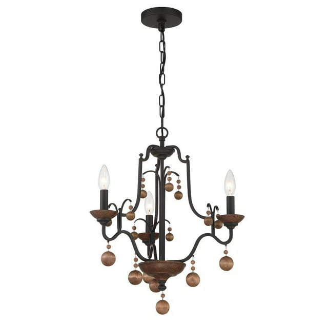 Minka Lavery - Colonial Charm - 3 Light Chandelier-21.5 Inches Tall and 18.75