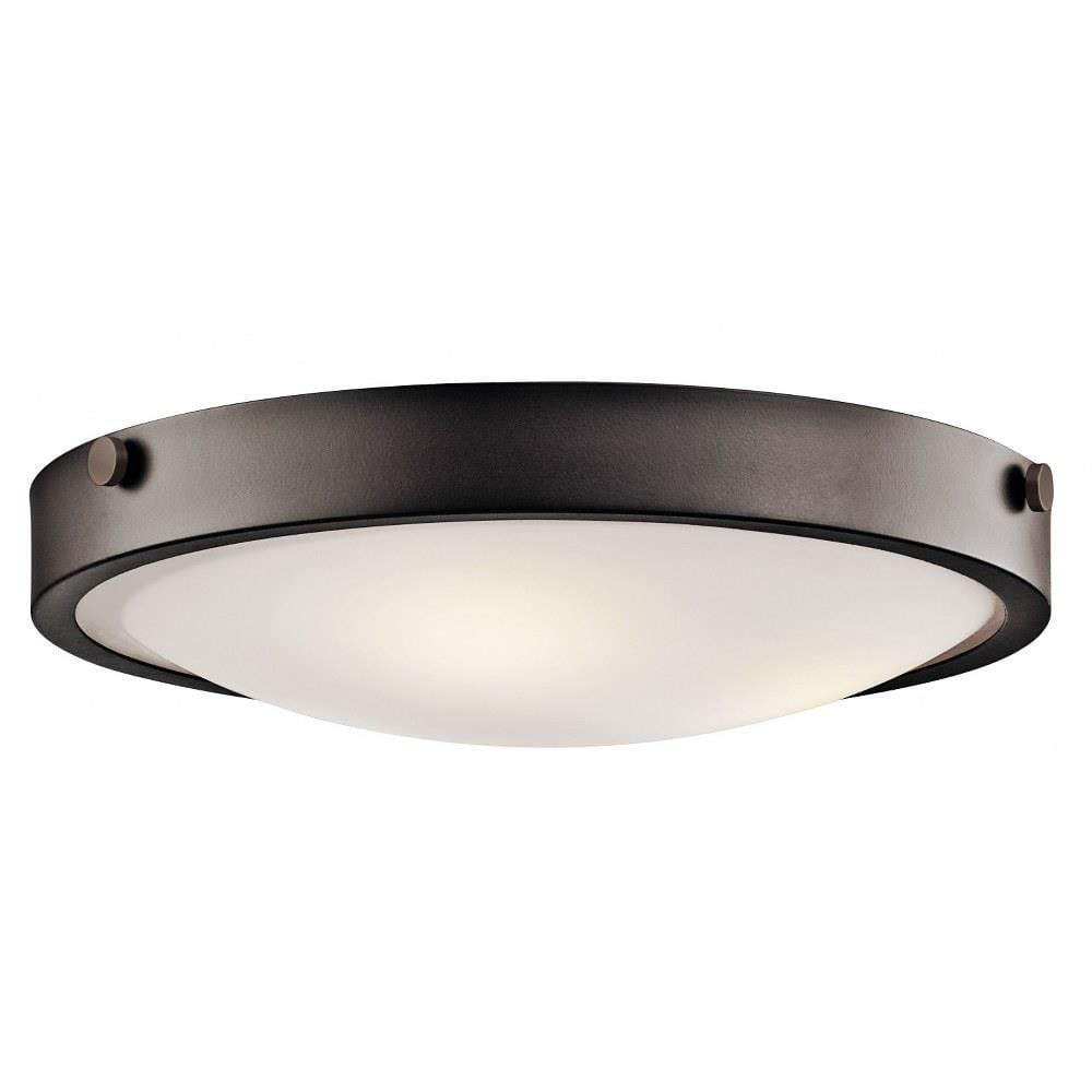 Kichler Lighting Lytham 4 - Light Flush Mount in  Olde Bronze