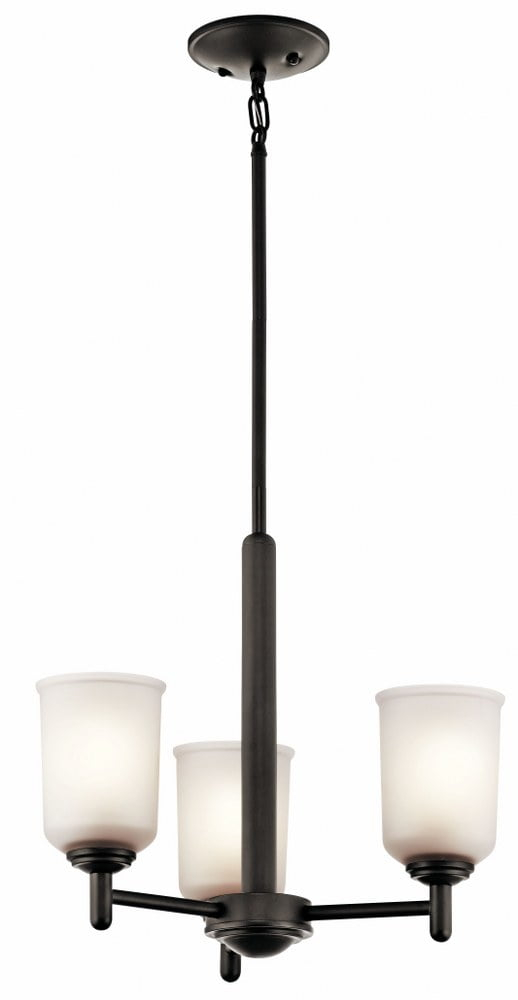 Kichler Lighting Shailene 3 - Light Chandelier in  Olde Bronze