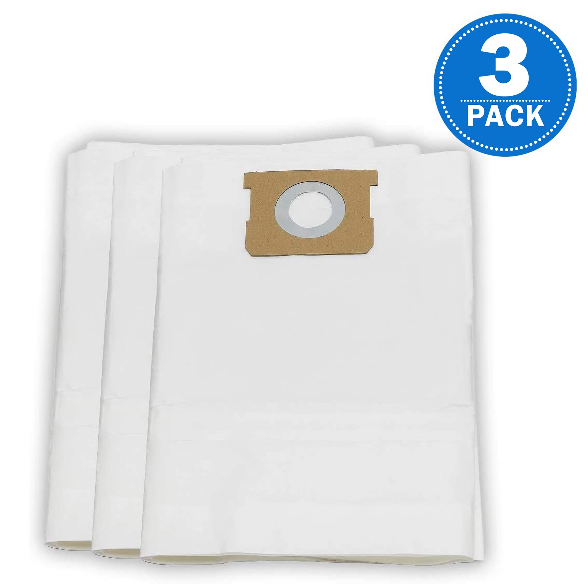 Vacmaster 8-10 Gallon Dust Filter Bags 3 Pack