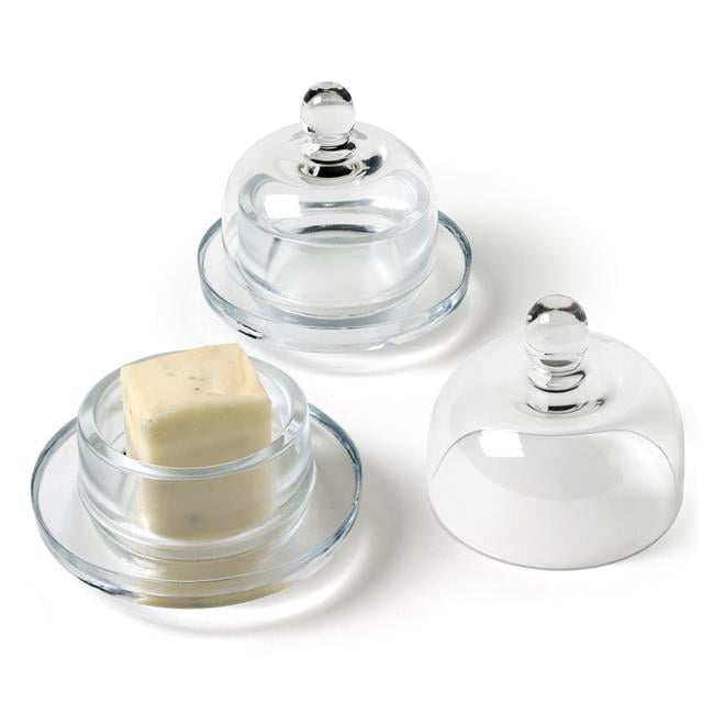 Abbott Collection Butter Dish w/ Dome, Small (2 pieces)