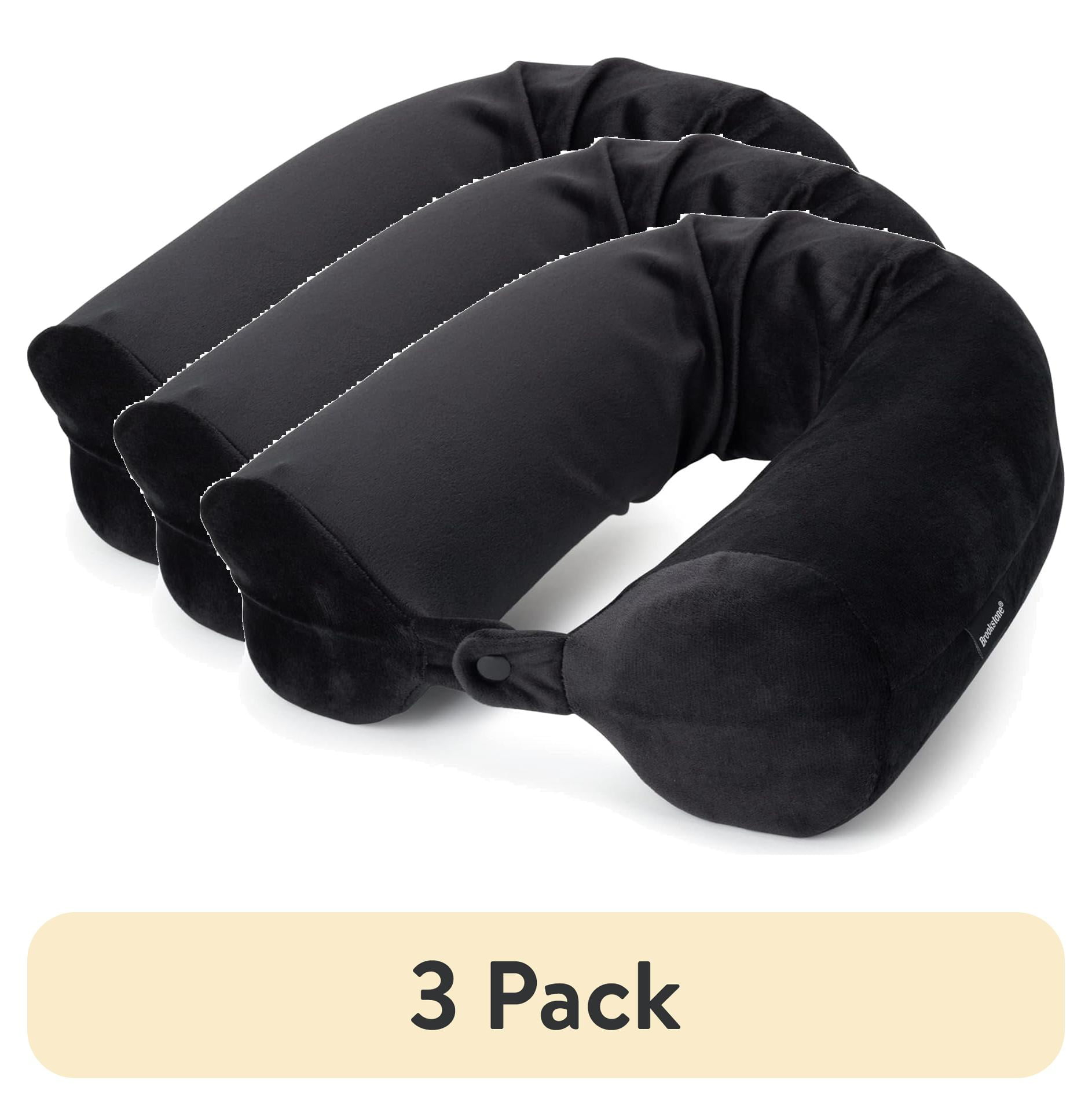 Brookstone Free-Form, Soft and Adjustable Travel Memory Foam Pillow for Neck and Lumbar Support