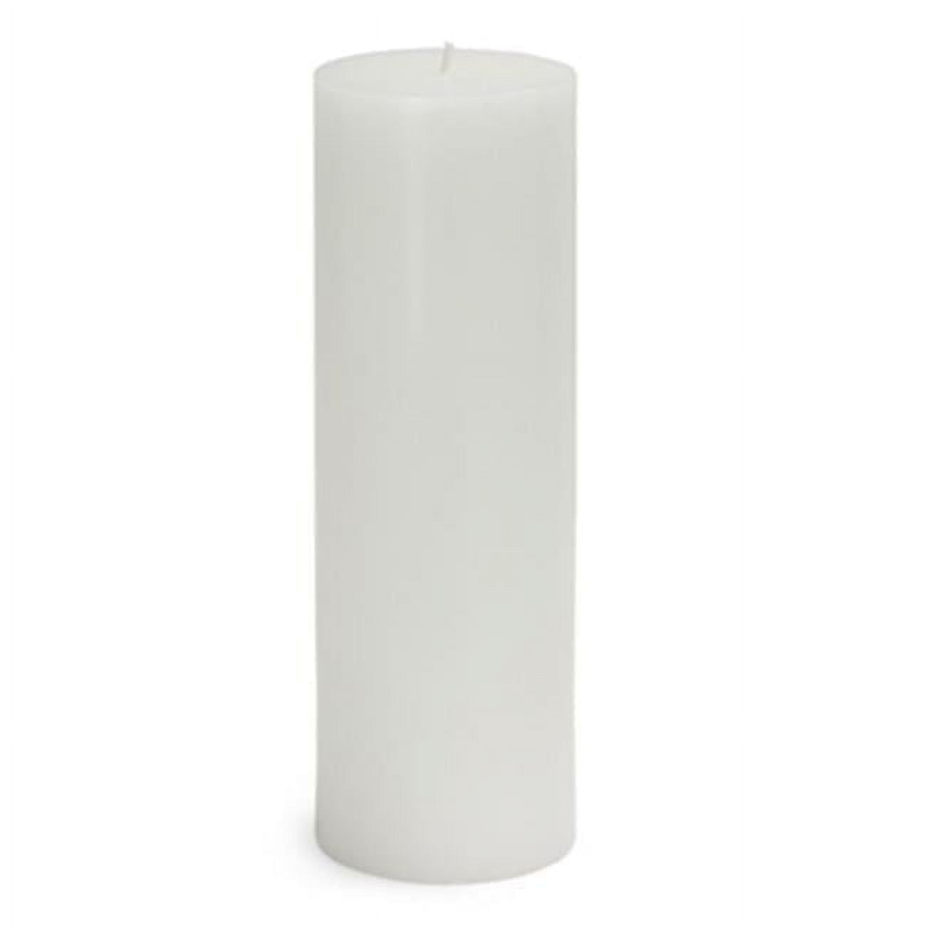 3 x 9 in. Citronella Pillar Candle, White