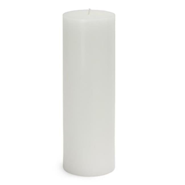 (Price/each)Jeco CPZ-093 3 x 9" White Pillar Candle