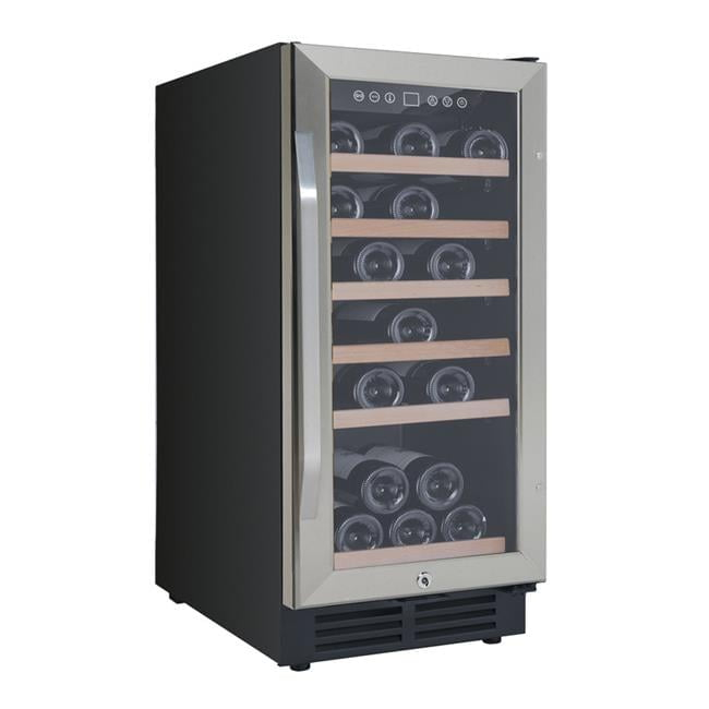 30 Bottle Wine Chiller, Black