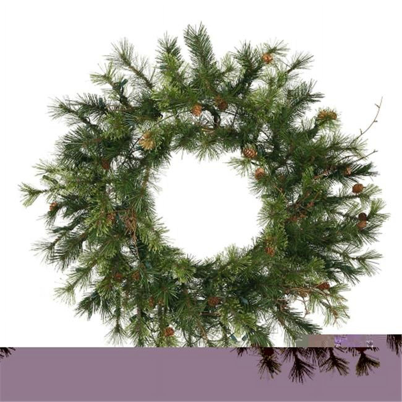 30   Mixed Country Pine Wreath 120T