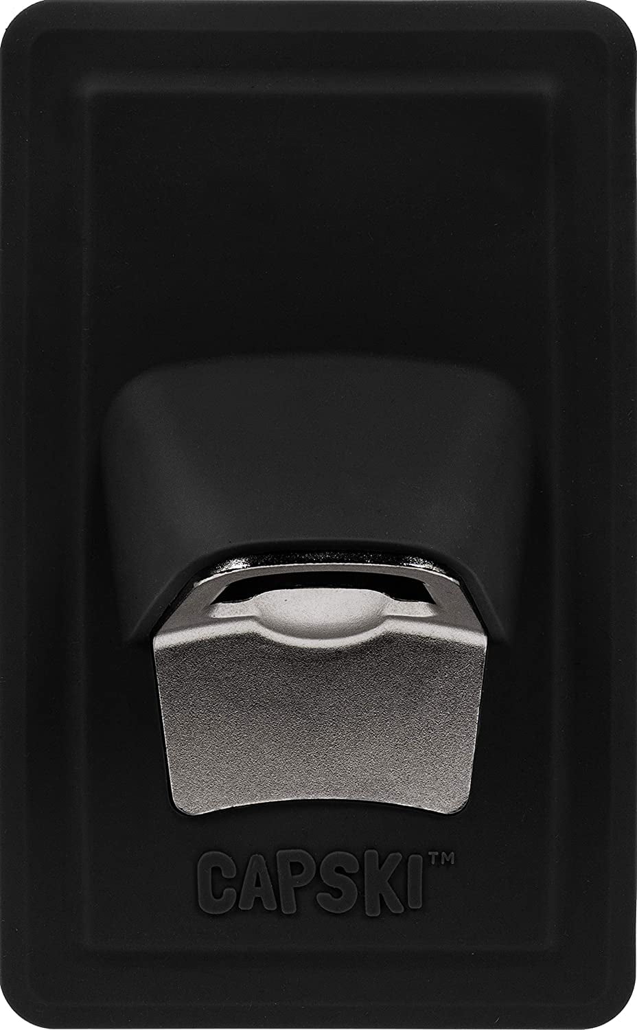 30 Watt CAPSKI - Silicone Portable Movable Man Cave Bottle Opener - No Screws or Glues - Grips Shiny Surface - Man Cave Gift