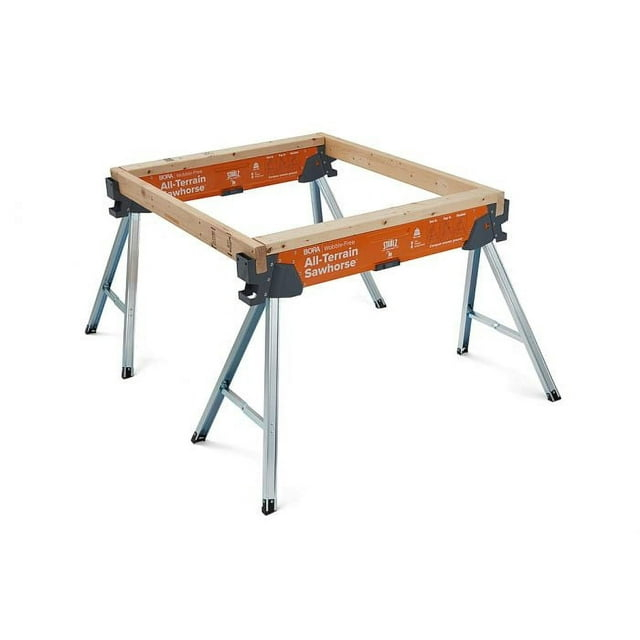 31.5 in. H Steel All Terrain Sawhorse (2-Pack)