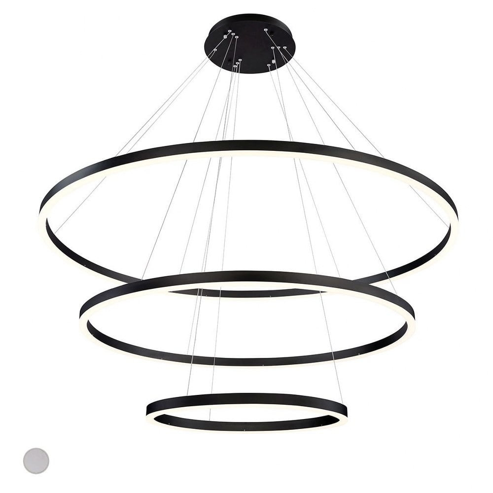 Spunto 3 - Light Dimmable LED Tiered Chandelier