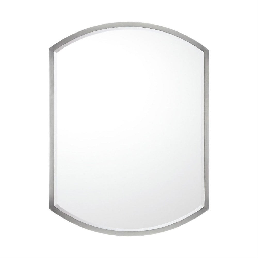 32 Inch Rectangular Decorative Mirror In Transitional Style 24 Inch Wide By 32 Inch Height-Matte Nickel Finish Capital Lighting M362474