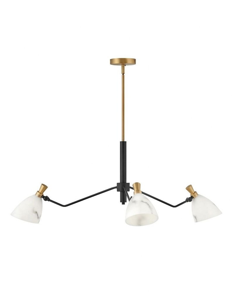 33793HB-Hinkley Lighting-Sinclair - 40 Inch 15W 3 LED Medium Chandelier