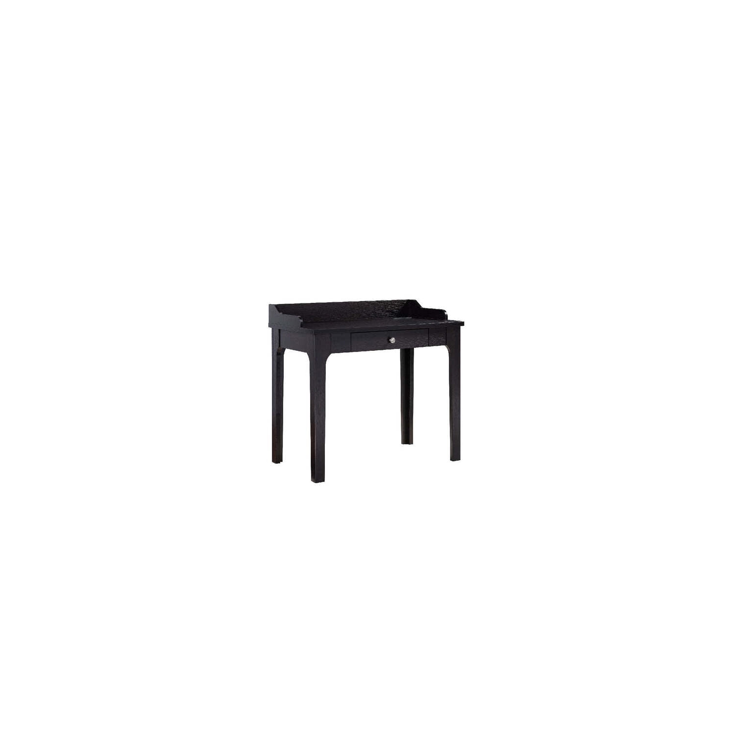 36 " Ethan Collection 1 Drawer Desk with Power and Dual USB Dark Brown