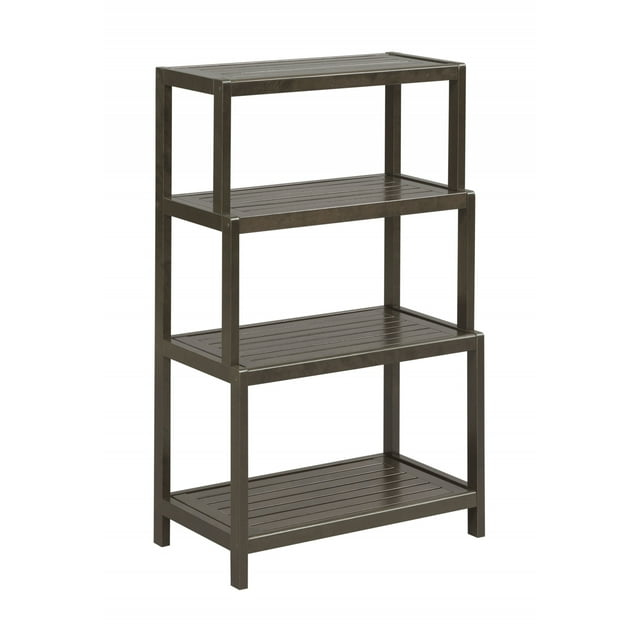 37" Bookcase with 4 Shelves in Espresso