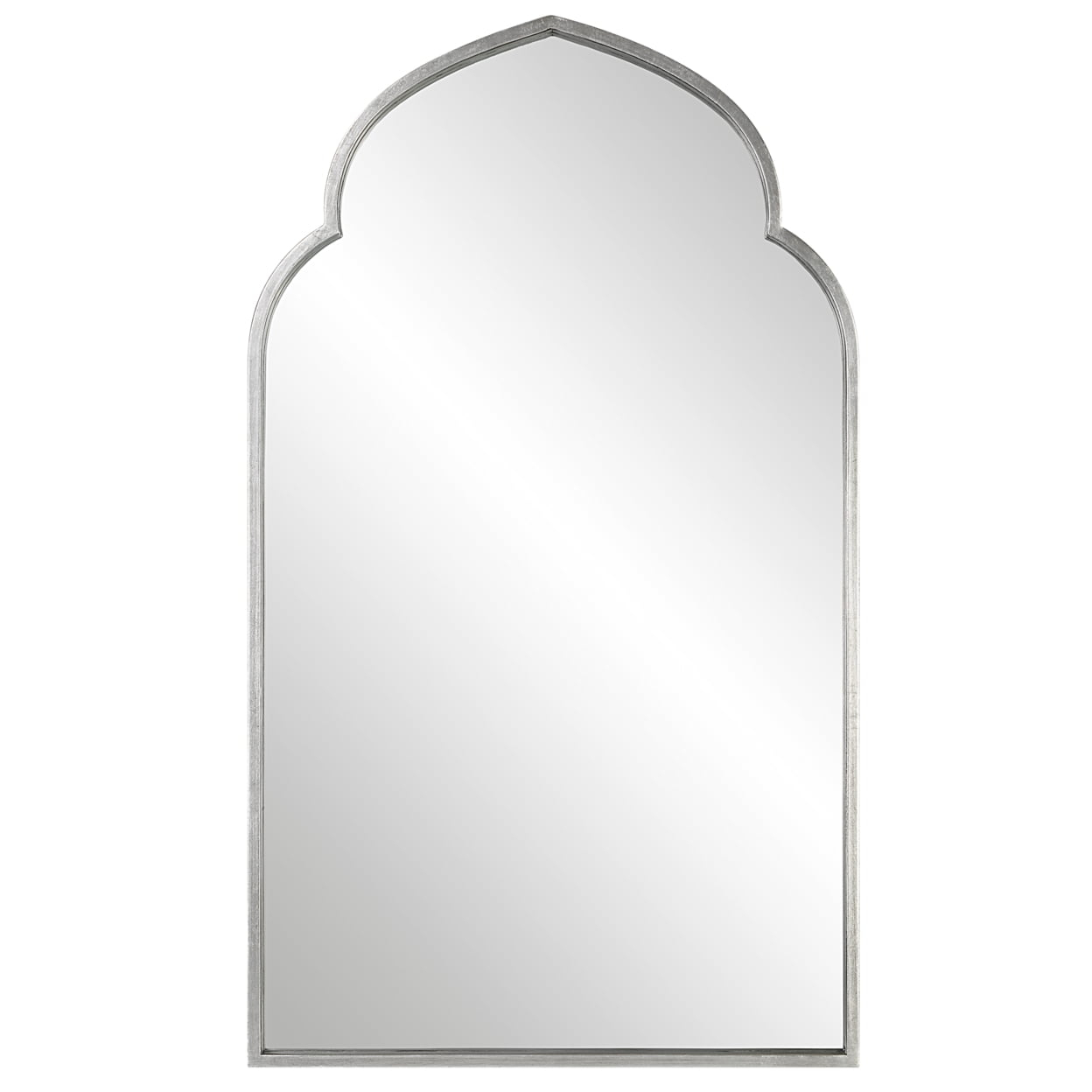 Mirror-38 inches Tall and 22 inches Wide-Soft Silver Finish Bailey Street Home 2607-Bel-5174718