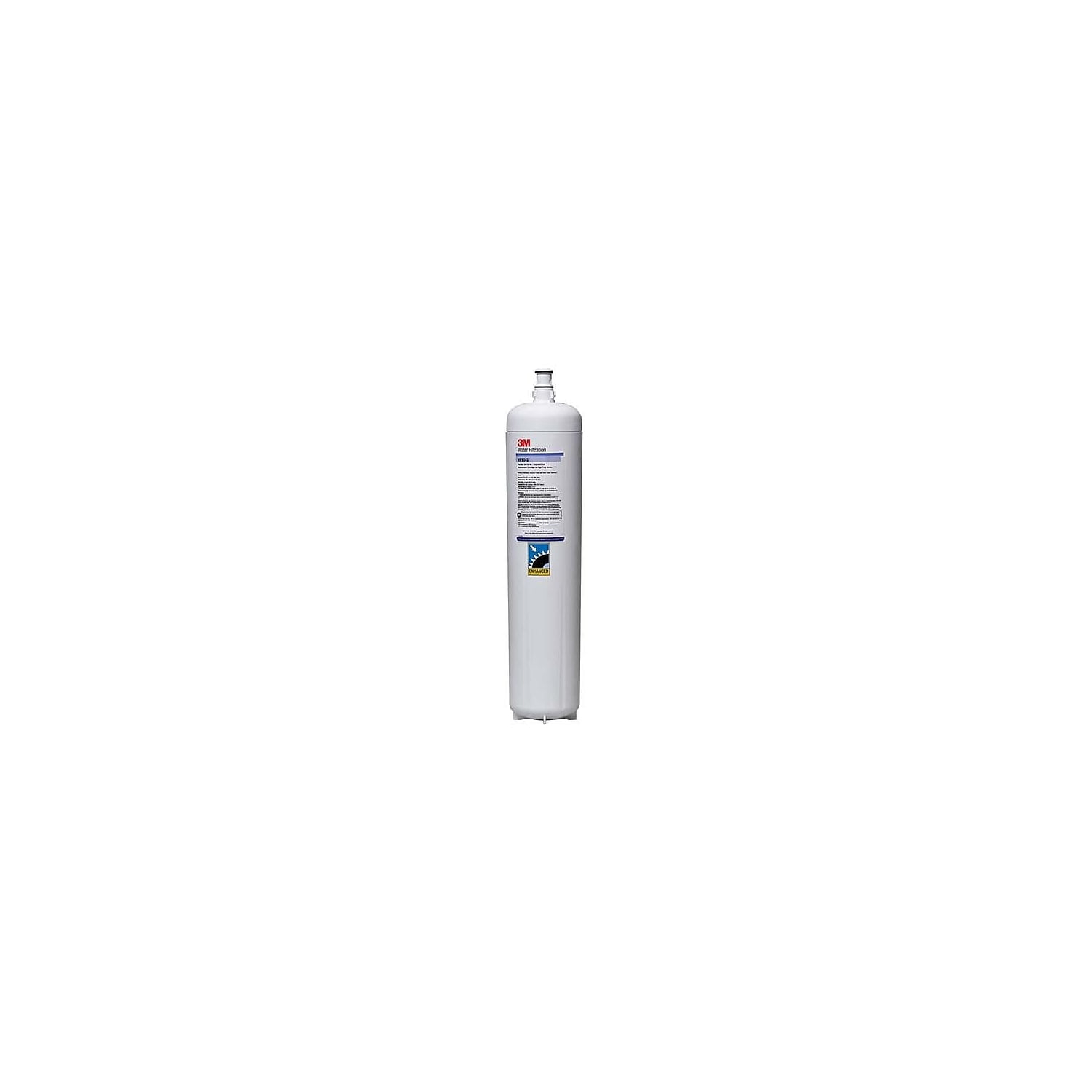 3M ICE190-S Replacement Water Filter Cartridge with Scale Inhibitor 54 000 Gallon White 23.625" H X
