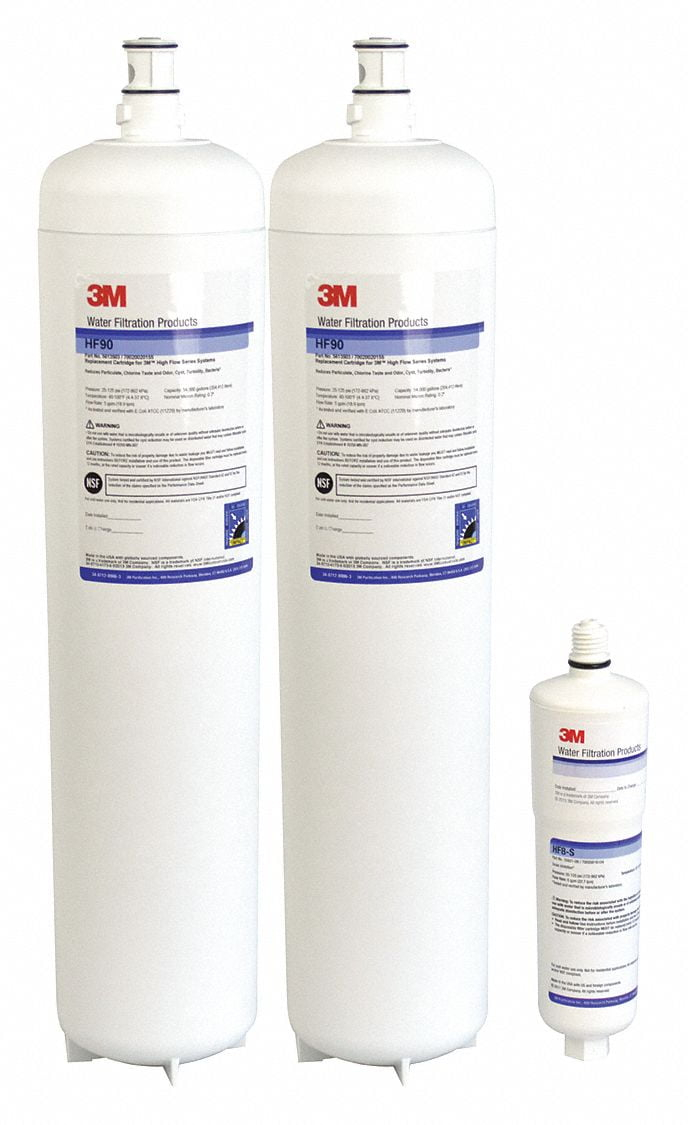 3M CARTPAK DP290 Cartpak Replacement Cartridges for 2 HF90 and 1 HF8-S, White