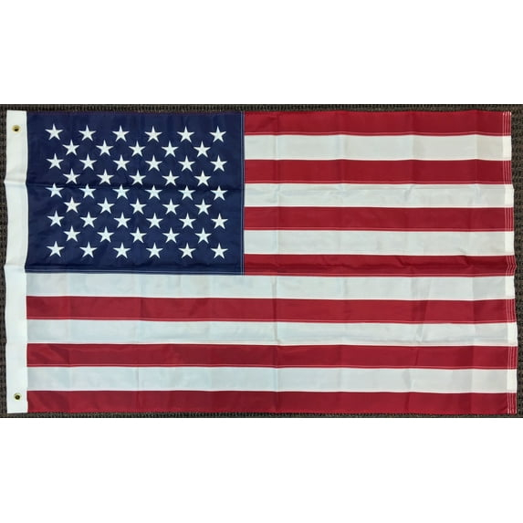 American flag USA flag 3x5FT-Embroidered Stars Flag Double Stitched Sewn Stripes Outdoors Indoors Heavy Duty flag Brass Grommets Banner