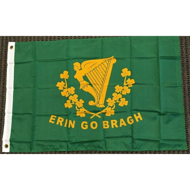 3x5 Erin Go Bragh Flag Irish Ireland Polyester Banner 3' x 5'