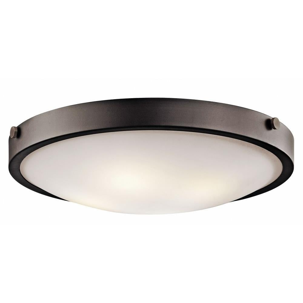 Kichler Lighting Lytham 4 - Light Flush Mount in  Olde Bronze