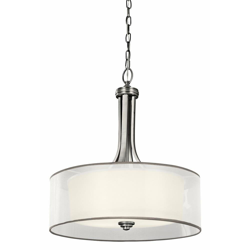 Kichler Lighting Lacey 4 - Light Pendant in  Antique Pewter