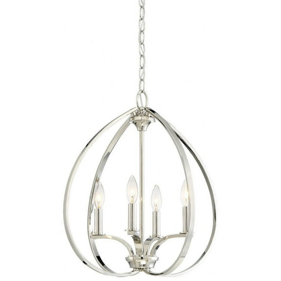 Minka Lavery - Tilbury - 4 Light Pendant in Transitional Style - 20.5 inches