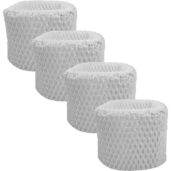 4-Pack HWF62, HWF62D, HWF-62, H62, H-62 Compatible with Holmes Humidifier Filter by Air Filter Factory