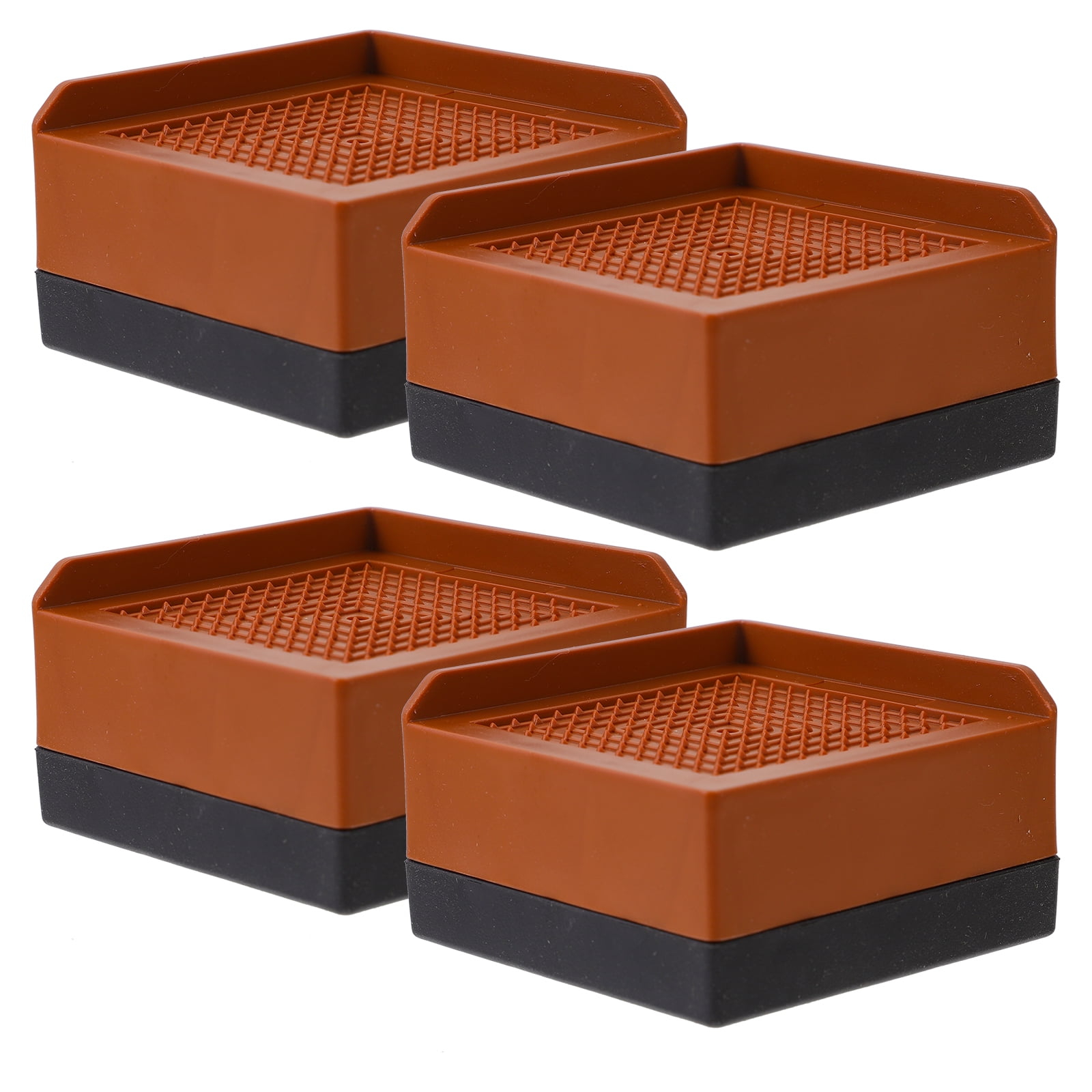 4 Pcs Bed Lifts Furniture Risers Recliner Monitor Table Chair