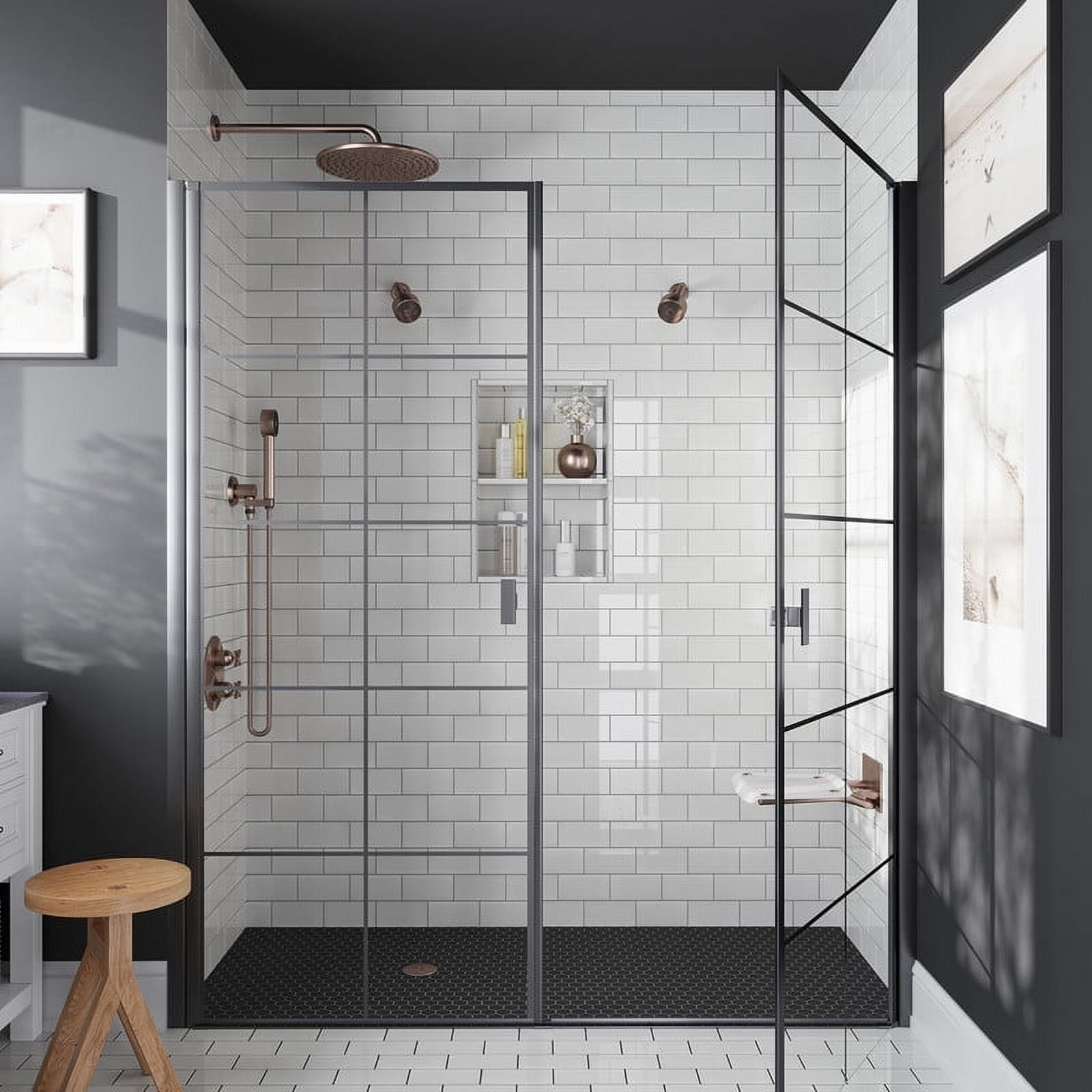 40 pack Lace White 3 in. x 6 in. Polished Glass Subway Wall Tile (5 sq. ft./Case)