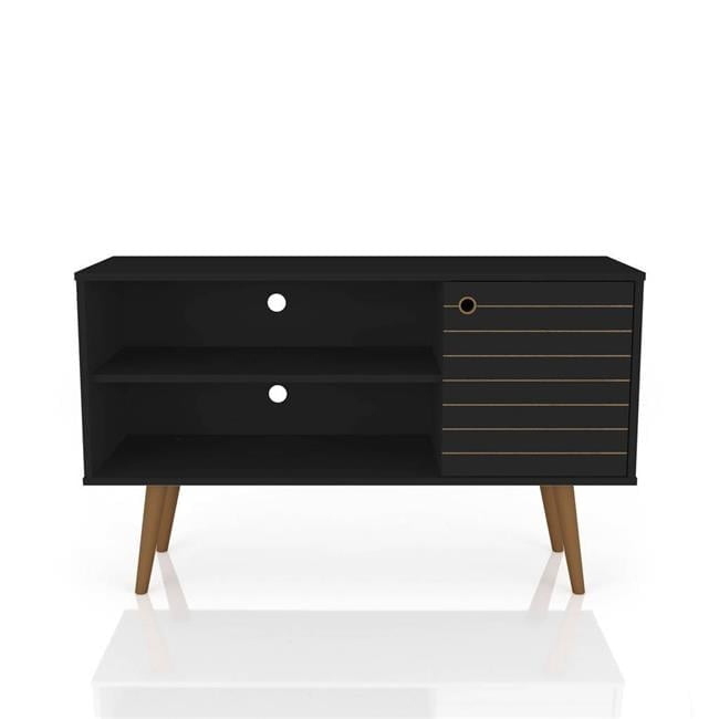 Liberty 42.52" Mid-Century Modern TV Stand with 2 Shelves and 1 Door