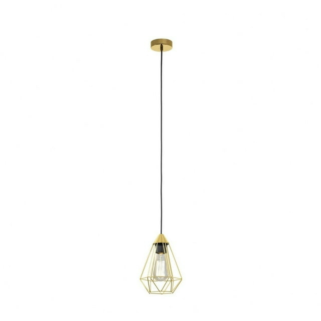 43681A-Eglo Lighting-Tarbes - 15W 1 Led Pendant In Transitional Style 9.25 Inches Tall And 6.75 Inches Wide     -Traditional Installation