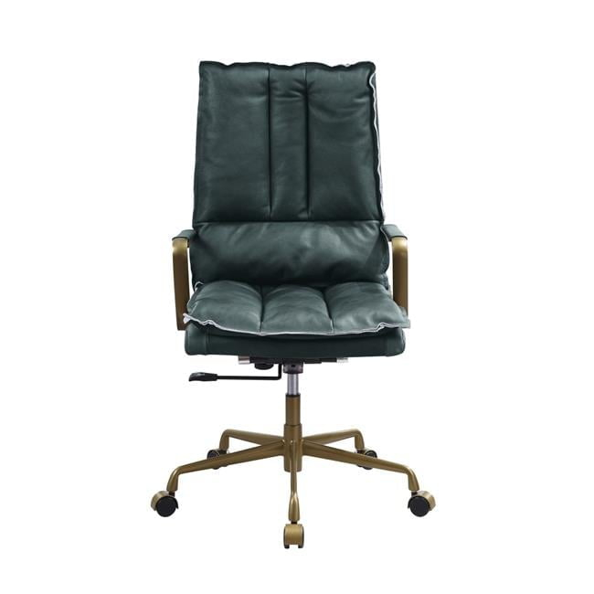 44 x 26 x 25 in. Tinzud Office Chair, Dark Green
