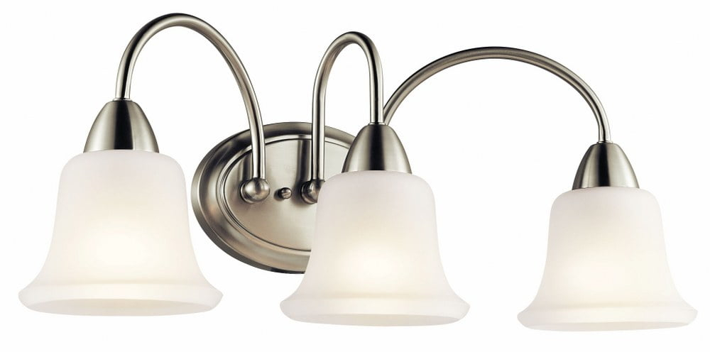 Kichler Lighting Nicholson 3 - Light Vanity in  Brushed Nickel