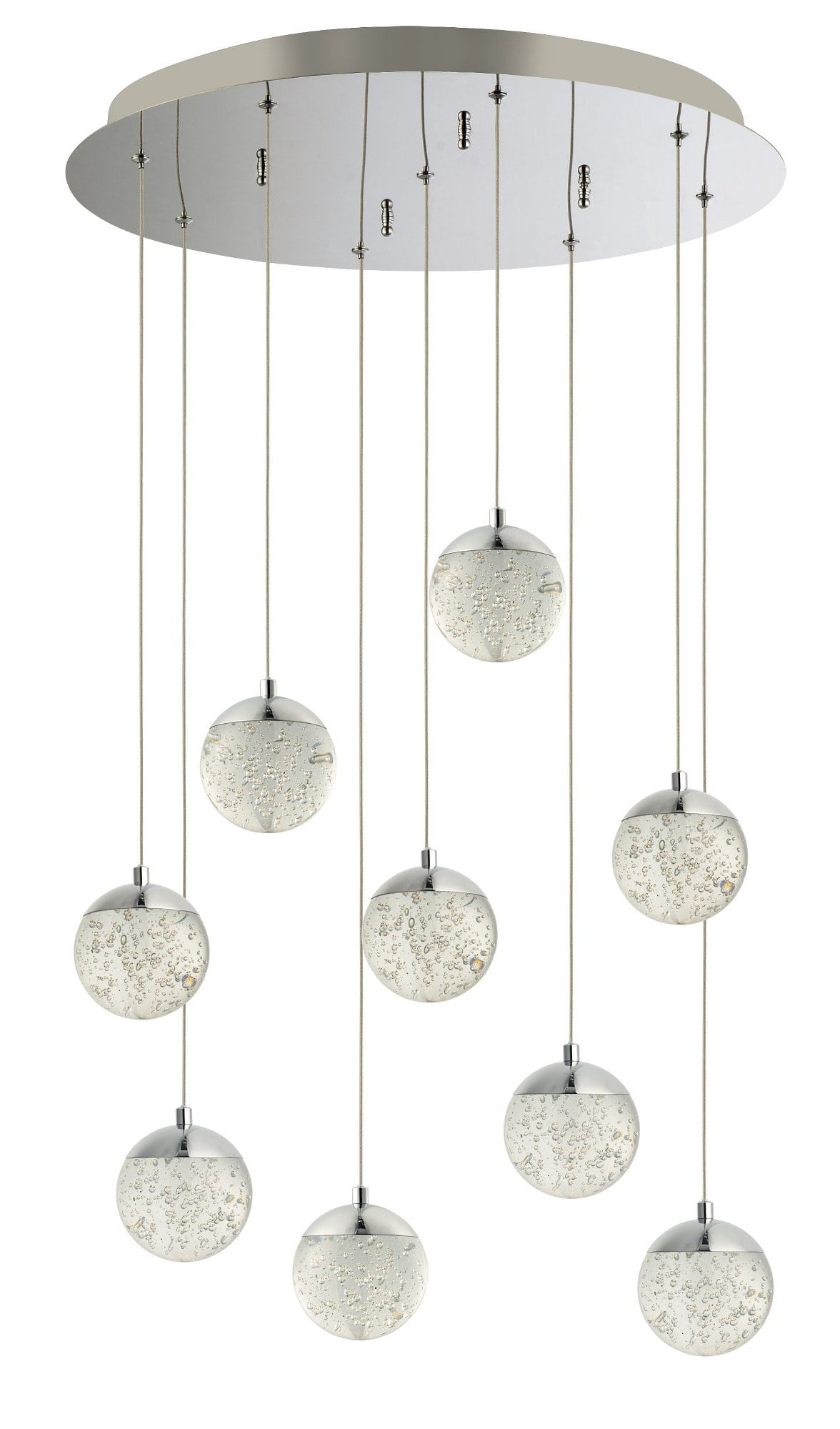 E24269-91PC-ET2 Lighting-Orb II-45W 9 LED Pendant in Traditional style-21.75 Inches wide by 6 inches high
