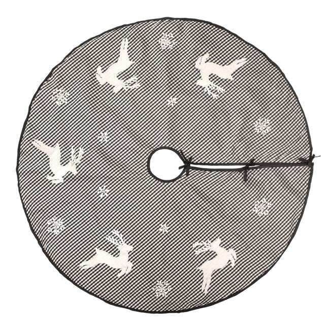 Glausen Solid Color Tree Skirt