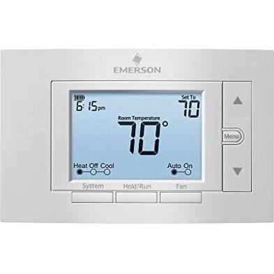 Emerson 80 Series Universal Non-Programmable Thermostat, 5 In. Display, 2 Heat / 2 Cool