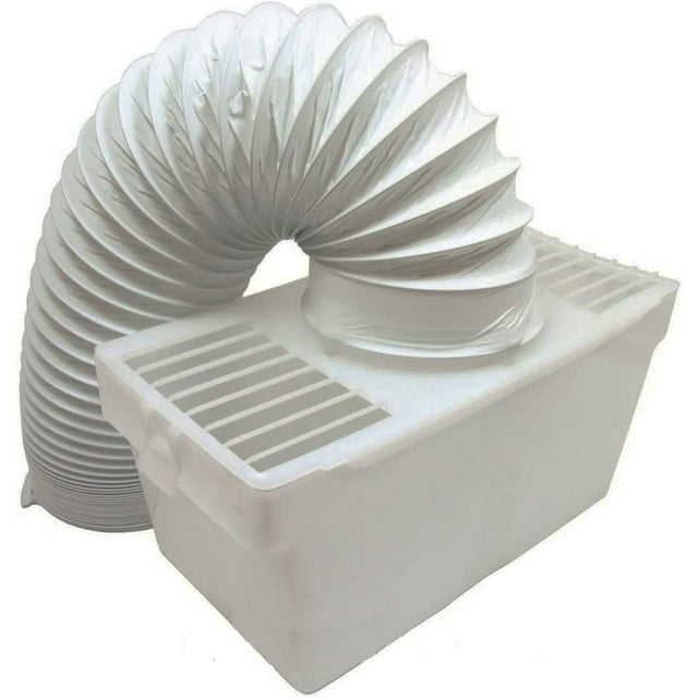4yourhome Universal Indoor Condenser Vent Kit Box With Hose for Tumble Dryers