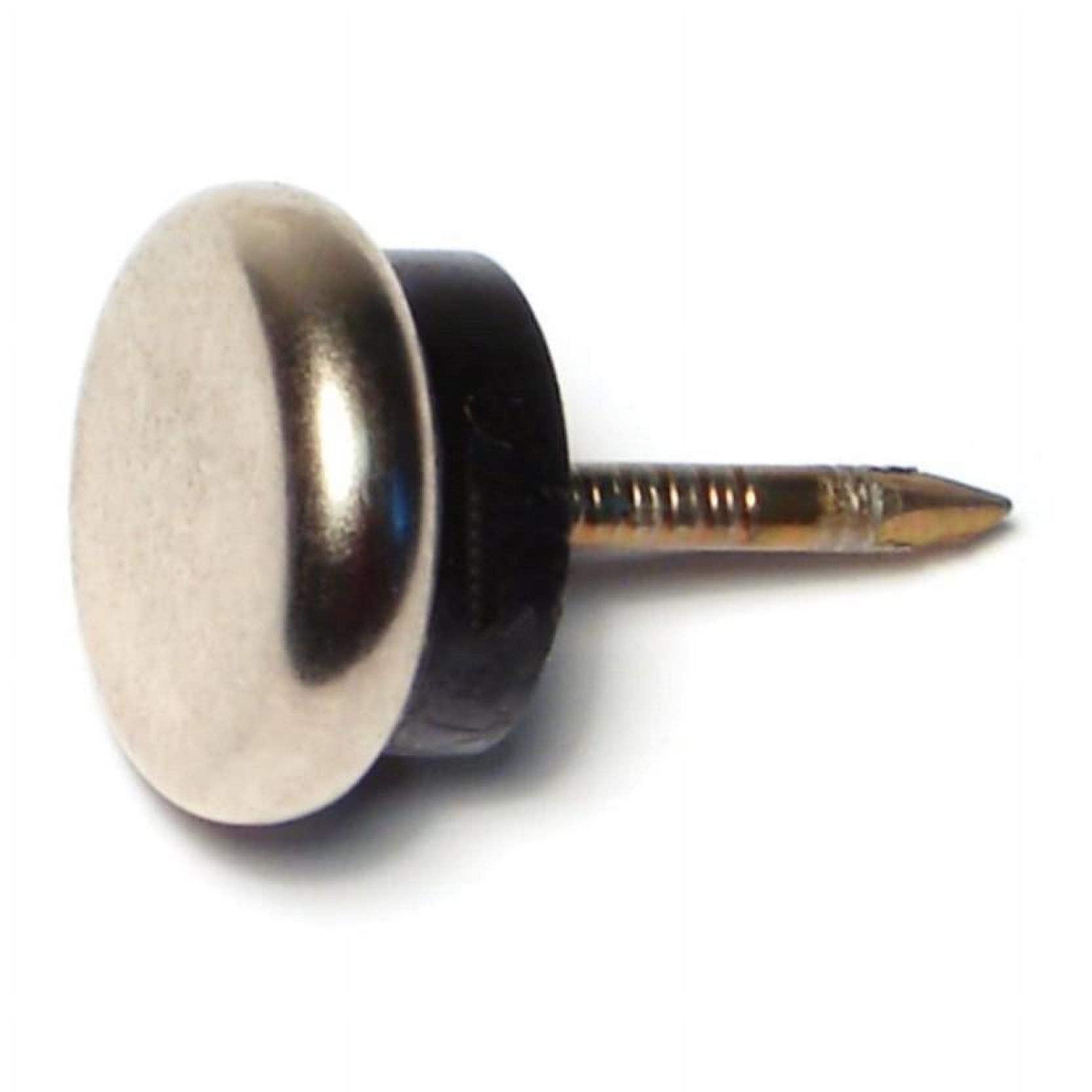 5/8" Cushion Nickel Nail-On Glides (10 pcs.)