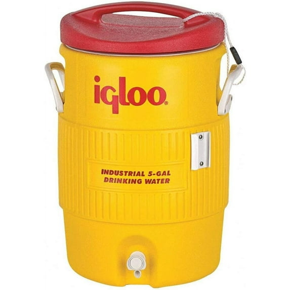 Igloo Red/Yellow 5 gal Water Cooler