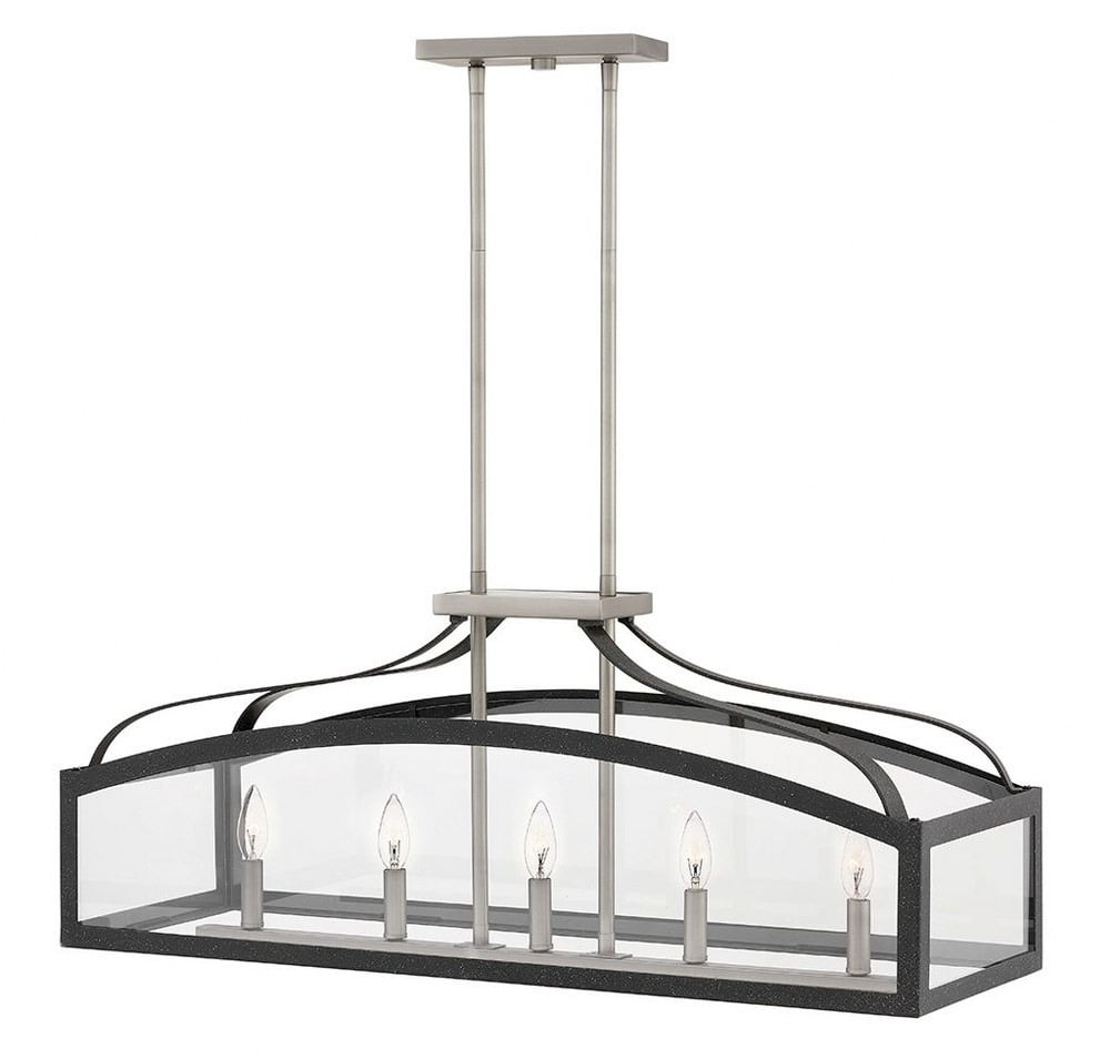 Hinkley Clarendon 5-Light Kitchen Island Linear Pendant